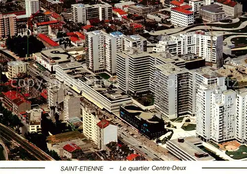 AK / Ansichtskarte Saint Etienne_42_Loire Vue aerienne du quartier Centre Deux 