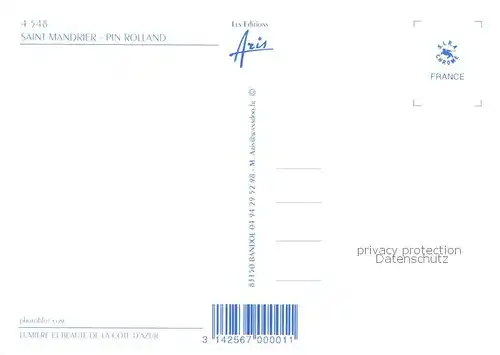 AK / Ansichtskarte Saint Mandrier sur Mer_83_Var Pin Rolland Vue aerienne 