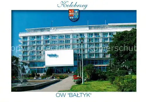 AK / Ansichtskarte Kolobrzeg_Kolberg_Ostseebad_PL Hotel Baltyk 