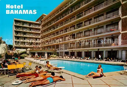 AK / Ansichtskarte El_Arenal_Mallorca_ES Hotel Bahamas Pool 