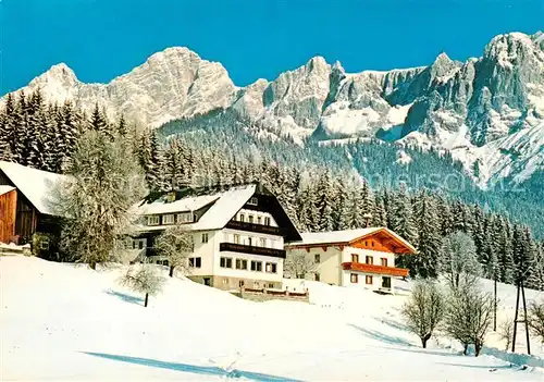 AK / Ansichtskarte Ramsau_am_Dachstein_Schladming_Obersteiermark_AT Pension Tischlberger 