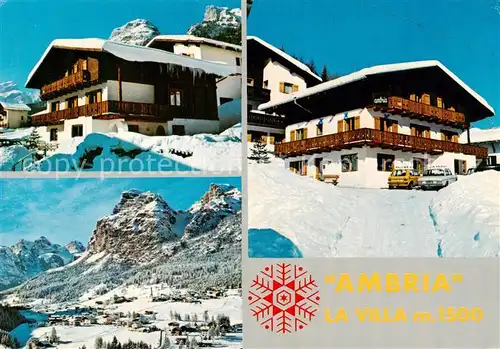 AK / Ansichtskarte La_Villa__Val_Badia_Gadertal_Suedtirol_IT Hotel Ambria Panorama 