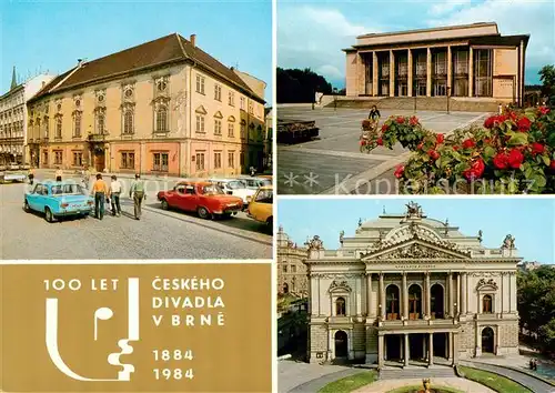 AK / Ansichtskarte Brno_Bruenn_CZ Ceskeho Divadla v Brne 