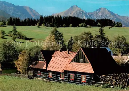 AK / Ansichtskarte Belianske_Tatry_Zdiar_SK Lidova architektura ve Zdiaru 