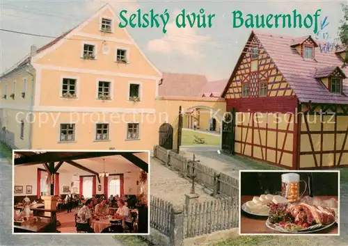 AK / Ansichtskarte Skalna_Wildstein_CZ Selsky dvur Restaurant Penzion  