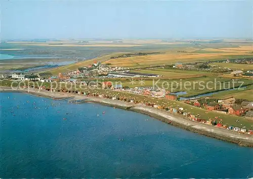 AK / Ansichtskarte Dagebuell Fliegeraufnahme Dagebuell