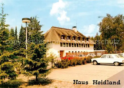 AK / Ansichtskarte Soltau Hotel Haus Heidland Soltau