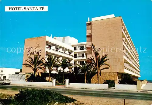 AK / Ansichtskarte Can_Picafort_Mallorca_ES Hotel Santa Fe 