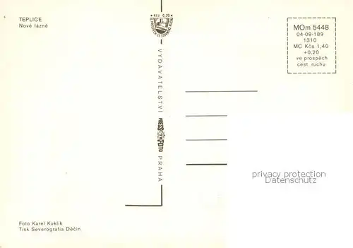 AK / Ansichtskarte Teplice__Teplitz Schoenau_CZ Nove lazne detaily 