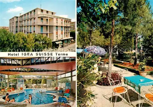 AK / Ansichtskarte Abano_Terme Hotel Igea Suisse Terme Hallenbad Terrasse Abano Terme