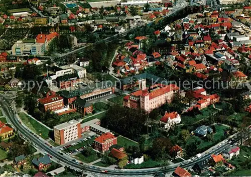 AK / Ansichtskarte Aurich_Ostfriesland Fliegeraufnahme Aurich_Ostfriesland