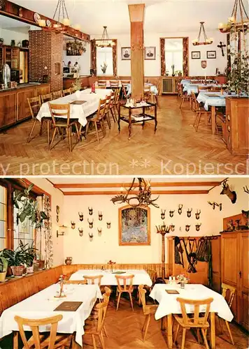 AK / Ansichtskarte Oberwinden_Elztal Gasthaus zum Bahnhof Gastraeume Oberwinden Elztal