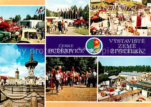 AK / Ansichtskarte Ceske_Budejovice_Budweis_CZ Vystaviste Zeme Zivitelka 