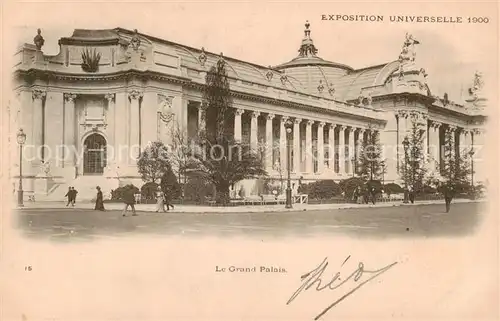 AK / Ansichtskarte  Exposition_Universelle_Paris_1900 Le Grand Palasis  