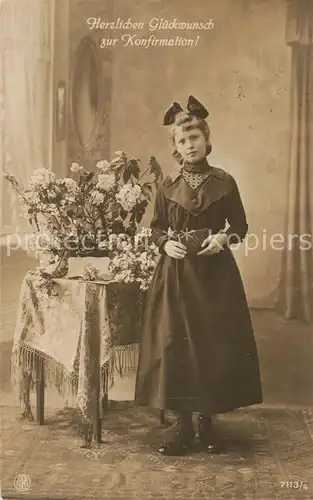 AK / Ansichtskarte  Foto_NPG_Nr. Nr. 7113 4 Konfirmation 