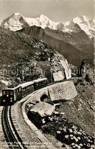 AK / Ansichtskarte  Zahnradbahn Monch und Jungfrau  