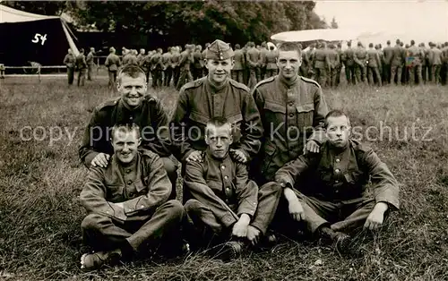 AK / Ansichtskarte  Militaria_Schweiz Soldaten Foto Militaria Schweiz