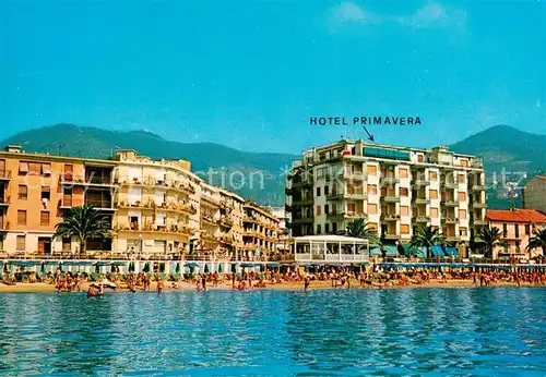 AK / Ansichtskarte 73837998 Alassio_Liguria_IT Hotel Primavera 