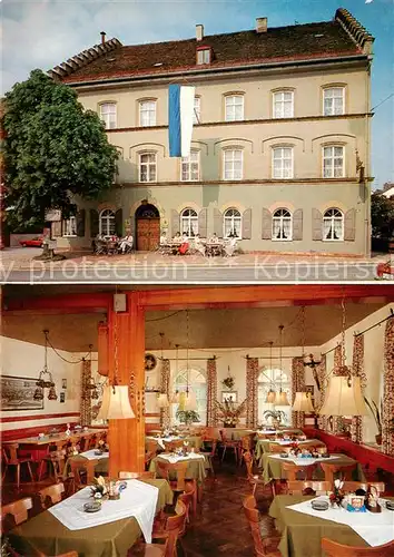 AK / Ansichtskarte 73838017 Murnau_Staffelsee Hotel Gasthof Angerbraeu Restaurant Murnau_Staffelsee