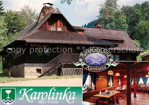 AK / Ansichtskarte  Karolinka_Vsetin_CZ Ratkovsky send Restaurant 