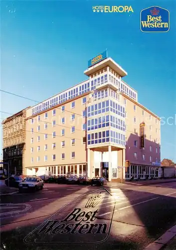 AK / Ansichtskarte  Halle_Saale Hotel Europa Best Western Halle_Saale