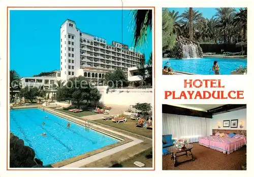 AK / Ansichtskarte  Almeria_ES Hotel Playadulce Swimming Pool 