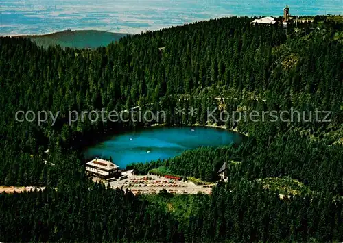 AK / Ansichtskarte 73838067 Mummelsee Berghotel Schwarzwald Mummelsee