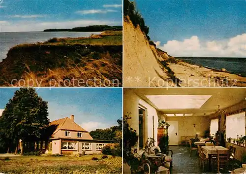 AK / Ansichtskarte  Burg__Fehmarn Camping Klausdorf Restaurant Gaststube Steilkuesten 