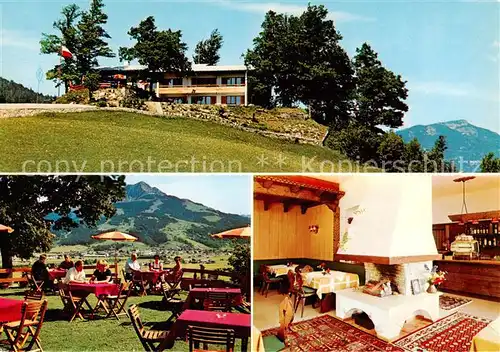 AK / Ansichtskarte  St_Johann_Pongau Krummerstein Stueberl Gartenterrasse Kaminstube St_Johann_Pongau