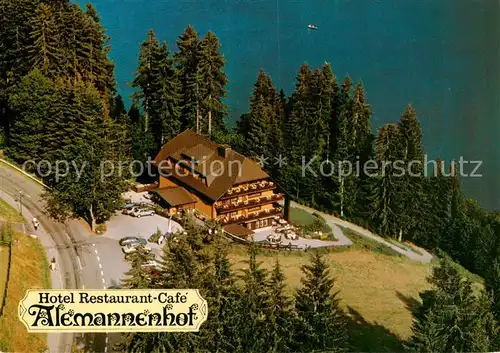 AK / Ansichtskarte  Titisee Hotel Restaurant Cafe Alemannenhof Titisee