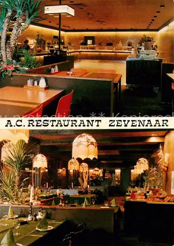 AK / Ansichtskarte 73838120 Zevenaar AC Restaurant Zevenaar Foyer Gastraum Zevenaar