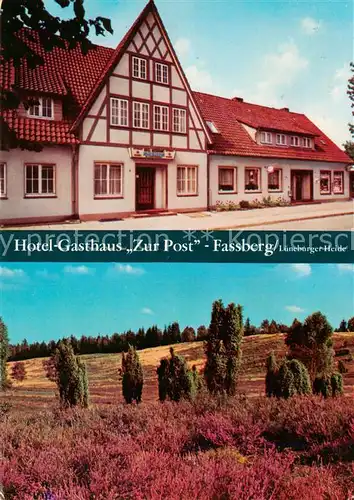 AK / Ansichtskarte 73838121 Fassberg Hotel Gasthaus Zur Post Lueneburger Heide Fassberg