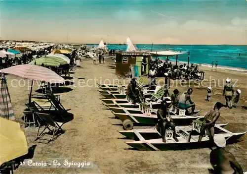 AK / Ansichtskarte 73838220 Cervia_IT La Spiaggia 