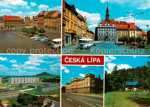 AK / Ansichtskarte 73838233 Ceska_Lipa_Boehmisch_Leipa_CZ Orts und Teilansichten 