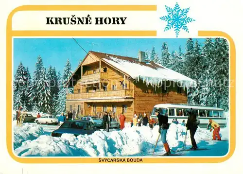 AK / Ansichtskarte 73838265 Krusne_Hory_CZ Svycarska bouda pod Plesivcem 
