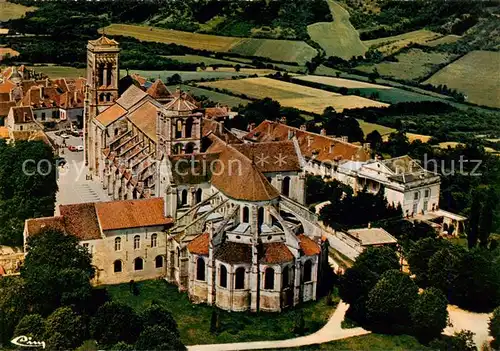 AK / Ansichtskarte  Vezelay_89_Yonne Vue aerienne Basilique de la Madeleine  