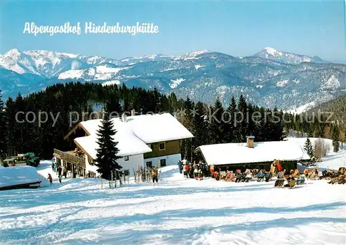 AK / Ansichtskarte  Reit_Winkl Alpengasthof Hindenburghuette Reit_Winkl