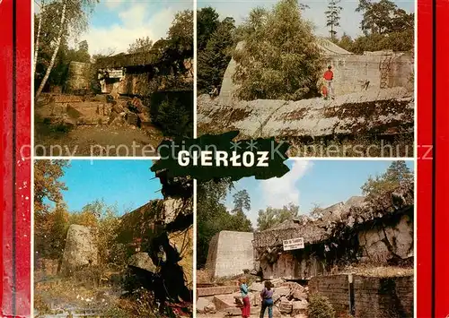 AK / Ansichtskarte  Gierloz_Ketrzyna_Goerlitz_PL Fragmenty bylej kwatery wojennei Hitlera 