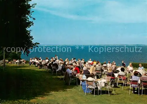 AK / Ansichtskarte 73838305 Travemuende_Ostseebad Restaurant Cafe Hermannshoehe Uferpromenade Travemuende_Ostseebad