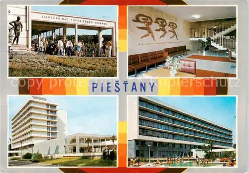 AK / Ansichtskarte  Piestany_SK Kolonadovy most Liecebny dom Balnea Grand recepcia Liecebny dom Balnea Grand Balnea Splendid 