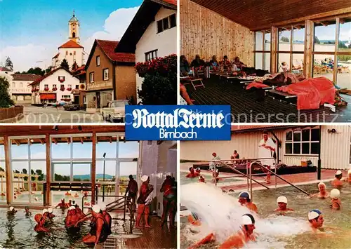 AK / Ansichtskarte  Bad_Birnbach Rottal Terme Restaurant Hallen und Freibad Bad_Birnbach