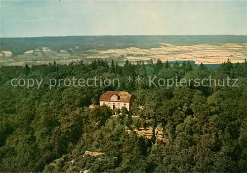 AK / Ansichtskarte  Schaumburg__Schloss_Weser Paschenburg im Wesergebirge Fliegeraufnahme 