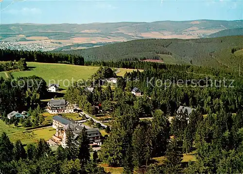 AK / Ansichtskarte  Schmallenberg Jagdhaus im Hochsauerland Fliegeraufnahme Schmallenberg