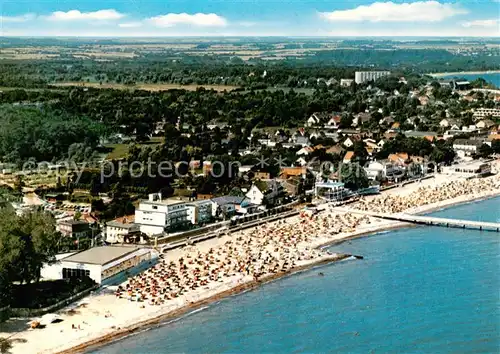 AK / Ansichtskarte  Niendorf__Ostseebad_Timmendorferstrand Fliegeraufnahme 