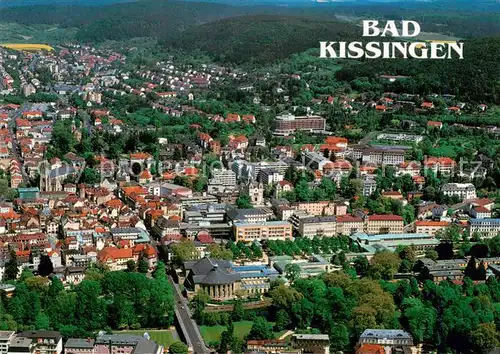 AK / Ansichtskarte 73838377 Bad_Kissingen Bayerisches Staatsbad Fliegeraufnahme Bad_Kissingen