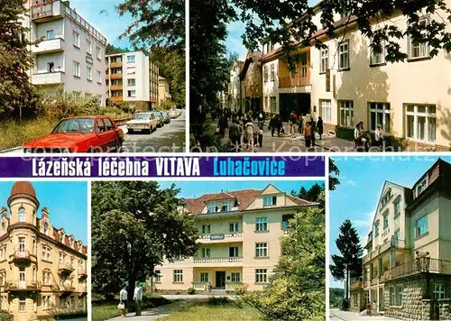 AK / Ansichtskarte 73838381 Luhacovice_CZ Lazenska lecebna Vltava a dependence Anita Dagmar Bystrica a Pola 