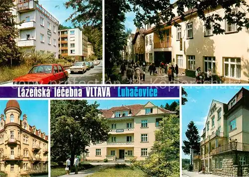 AK / Ansichtskarte  Luhacovice_CZ Lazenska lecebna Vltava a dependence Anita Dagmar Bystrica a Pola 