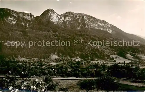 AK / Ansichtskarte  Saint-Laurent_Haute-Savoie Vue panoramique La Dent et la Pointe de Coux Alpes Saint-Laurent