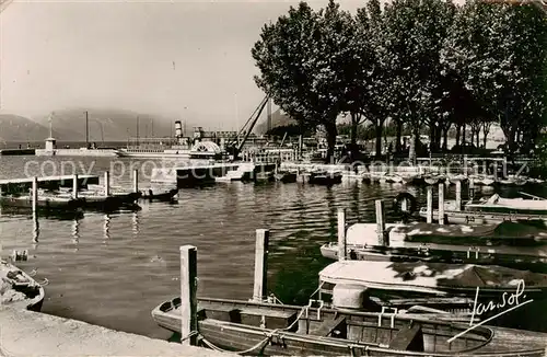 AK / Ansichtskarte  Aix-les-Bains_73_Savoie Le grand port 