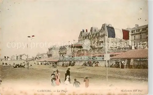 AK / Ansichtskarte  Cabourg_14_Calvados La Plage 